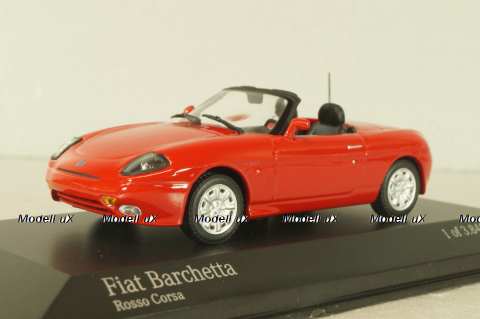Fiat Barchetta 1995, red, 430121930, Minichamps 1:43