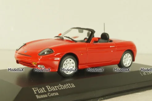 Fiat Barchetta 1995, red, 430121930, Minichamps 1:43