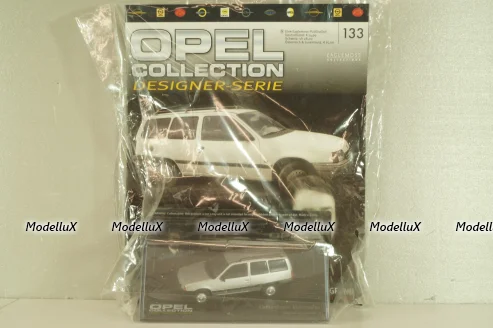 Opel Kadett Caravan (E), Gordon Brown 1988, silver, OPCD133, Opel Collection Designer #133 1:43 с журналом, запечатанный!