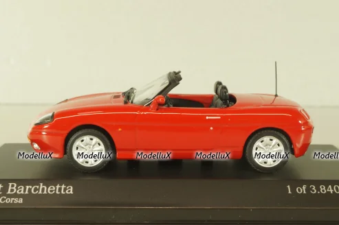 Fiat Barchetta 1995, red, 430121930, Minichamps 1:43
