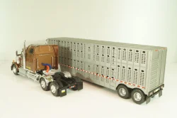 Western Star 4900 with semi-trailer 1990, brown/grey, American trucks, France №85, Altaya 1:43