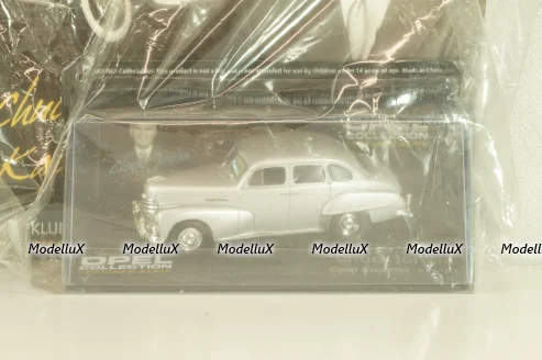 Opel Kapitan, Gordon Brown 1952, silver, OPCD134, Opel Collection Designer #134 1:43 с журналом, запечатанный!