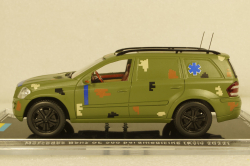 Mercedes GL500 X164 Ukraine Territorial Forces Gun Truck (Kyiv 2022), TruckTyr 1:43