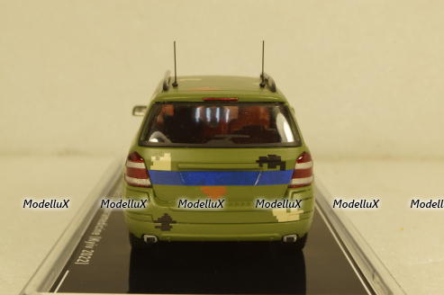 Mercedes GL500 X164 Ukraine Territorial Forces Gun Truck (Kyiv 2022), TruckTyr 1:43
