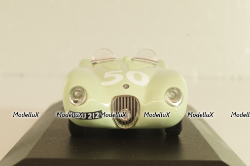 Jaguar C-Type #50 GP Reims 1952, Stirling Moss, Atlas 1:43