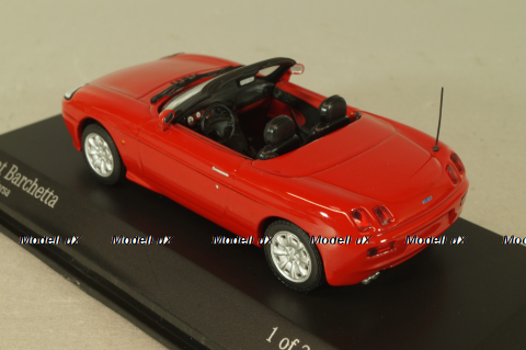 Fiat Barchetta 1995, red, 430121930, Minichamps 1:43