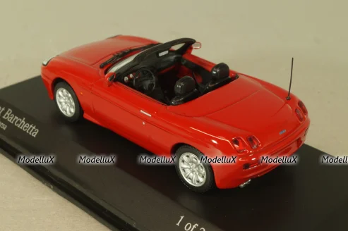 Fiat Barchetta 1995, red, 430121930, Minichamps 1:43
