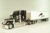 International Lonestar with semi-trailer Panther, 2016, black/white, American trucks, France №82, Altaya 1:43