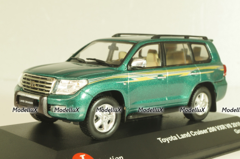Toyota Land Cruiser 200 VRX V8 2010, green, JC232C, J-Collection 1:43 №2
