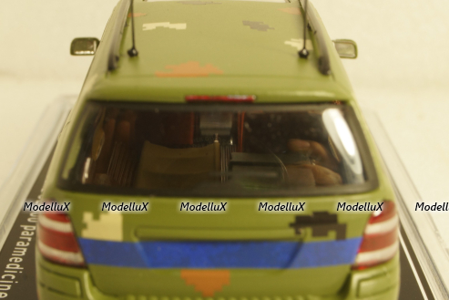 Mercedes GL500 X164 Ukraine Territorial Forces Gun Truck (Kyiv 2022), TruckTyr 1:43