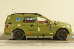 Mercedes GL500 X164 Ukraine Territorial Forces Gun Truck (Kyiv 2022), TruckTyr 1:43