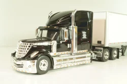 International Lonestar with semi-trailer Panther, 2016, black/white, American trucks, France №82, Altaya 1:43