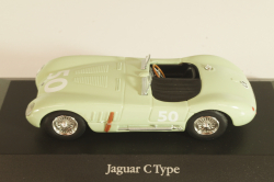 Jaguar C-Type #50 GP Reims 1952, Stirling Moss, Atlas 1:43