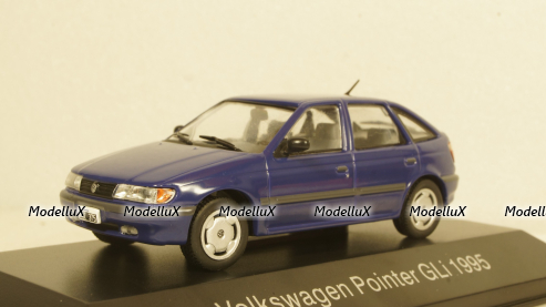 Volkswagen Pointer GLi 1995 blue, Altaya 1:43 