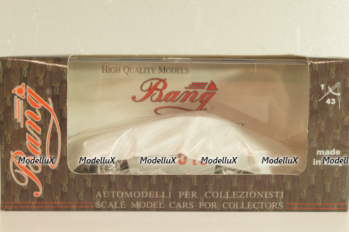 Mercedes-Benz 300 SL Gullwing #613 4th Mille Miglia 1952 Caracciola/Kurrle, silver, BG7213, Bang 1:43