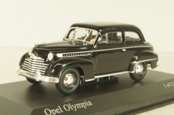 Opel Olympia 1952, black, 430040400, Minichamps 1:43