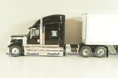 International Lonestar with semi-trailer Panther, 2016, black/white, American trucks, France №82, Altaya 1:43