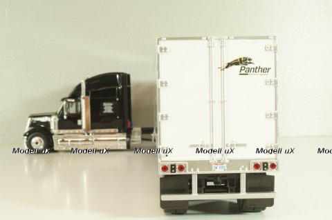 International Lonestar with semi-trailer Panther, 2016, black/white, American trucks, France №82, Altaya 1:43