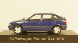 Volkswagen Pointer GLi 1995 blue, Altaya 1:43 