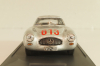 Mercedes-Benz 300 SL Gullwing #613 4th Mille Miglia 1952 Caracciola/Kurrle, silver, BG7213, Bang 1:43