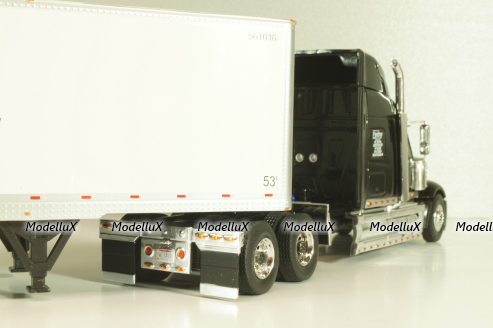 International Lonestar with semi-trailer Panther, 2016, black/white, American trucks, France №82, Altaya 1:43