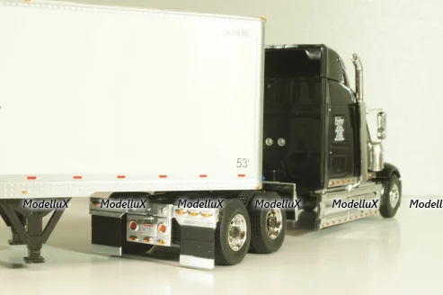 International Lonestar with semi-trailer Panther, 2016, black/white, American trucks, France №82, Altaya 1:43