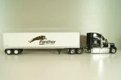 International Lonestar with semi-trailer Panther, 2016, black/white, American trucks, France №82, Altaya 1:43