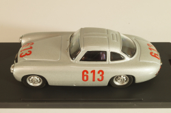 Mercedes-Benz 300 SL Gullwing #613 4th Mille Miglia 1952 Caracciola/Kurrle, silver, BG7213, Bang 1:43