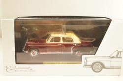 Mercedes-Benz 220 S Ponton (W180) 1956, dark red, 4325, dealer edition, Faller 1:43