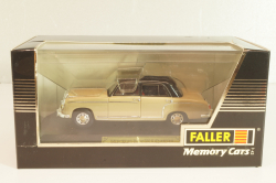 Mercedes-Benz 220 S Ponton (W180) 1956, ligt brown/black, 4326, Faller 1:43 Уценка!