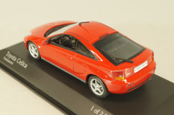 Toyota Celica 1999, red, 430168920, Minichamps 1:43