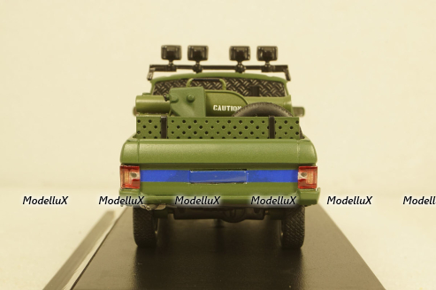 Range Rover Classic Ukraine Territorial Forces Gun Truck (Kharkiv 2022), TruckTyr 1:43