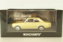 Opel Rekord C 2-door 1968, gold, 430046101, Minichamps 1:43
