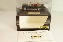 Mercedes-Benz 220 SE 3,5 Cabriolet (W111) 1961, black, 4331, Faller 1:43