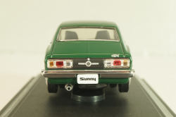 Nissan Sunny Coupe 1200 GX 1970, green, 176, EBBRO 1:43