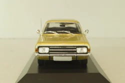 Opel Rekord C 2-door 1968, gold, 430046101, Minichamps 1:43