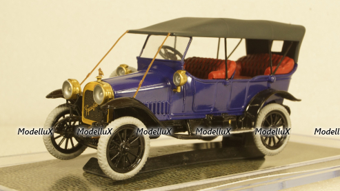 Руссо-Балт К12-20 VIII серии (1913), синий, Студия Колесо 1:43