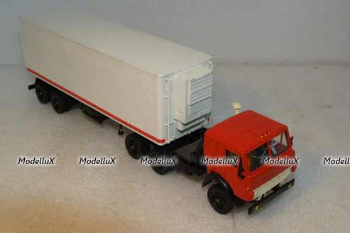 Камаз-5410 с полуприцепом с рефрижератором, Арек 1:43