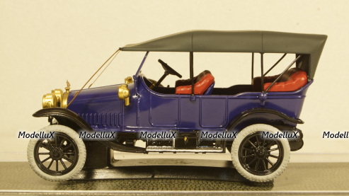 Руссо-Балт К12-20 VIII серии (1913), синий, Студия Колесо 1:43