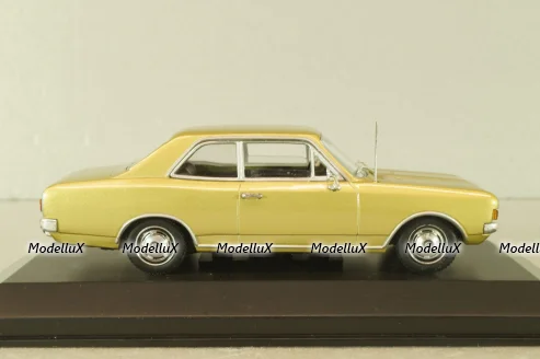 Opel Rekord C 2-door 1968, gold, 430046101, Minichamps 1:43
