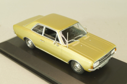 Opel Rekord C 2-door 1968, gold, 430046101, Minichamps 1:43