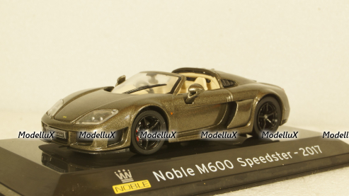Noble M600 Speedster 2017 greymetallic, Altaya 1:43