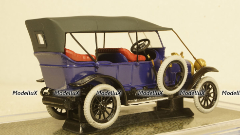 Руссо-Балт К12-20 VIII серии (1913), синий, Студия Колесо 1:43