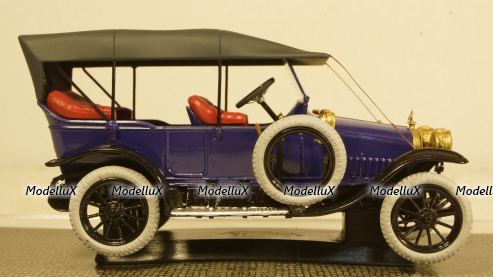 Руссо-Балт К12-20 VIII серии (1913), синий, Студия Колесо 1:43