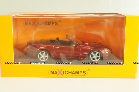 Mercedes-Benz SL 500 (R129) 1999, Mercedes SL-Class, red metallic, 940037530, Maxichamps 1:43