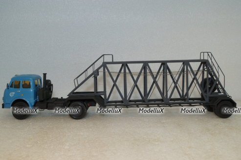 Маз-504 Седельный тягач + Полуприцеп Панелевоз, Киммерия 1:43