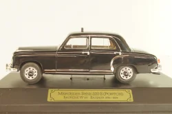 Mercedes-Benz 220 S (W180) Taxi 1956, black, 4322, Faller 1:43 Уценка!