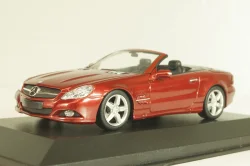 Mercedes-Benz SL 500 (R129) 1999, Mercedes SL-Class, red metallic, 940037530, Maxichamps 1:43