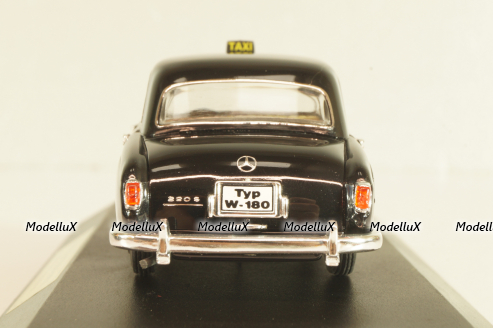 Mercedes-Benz 220 S (W180) Taxi 1956, black, 4322, Faller 1:43 Уценка!