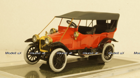 Руссо-Балт К12-20 VIII серии (1913), красный, Студия Колесо 1:43